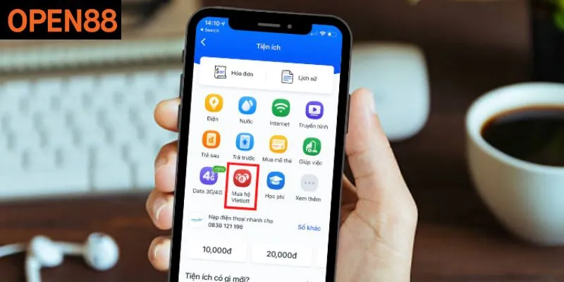 Giá vé số Vietlott tại Open88