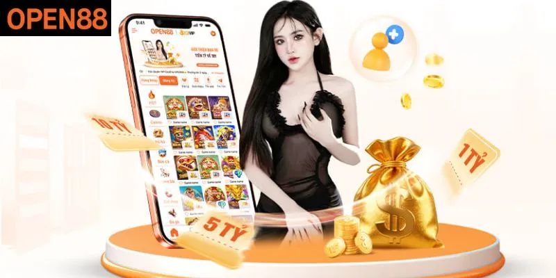 Giải trí trực tuyến bất tận trên app Open88
